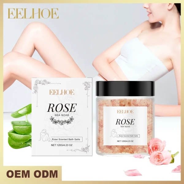 Rose Bath Salts Deep Cleansing