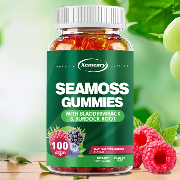 SEAMOSS - Contains Burdock Root and Bladderwrack Seaweed