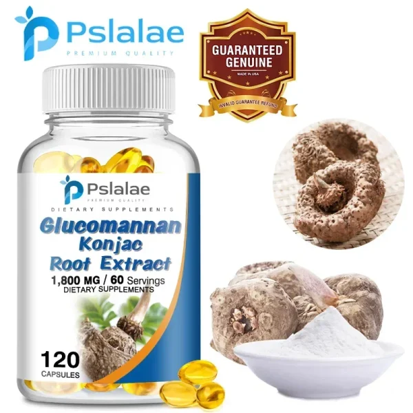 Glucomannan Supplement 1,800 Mg Per Serving,
