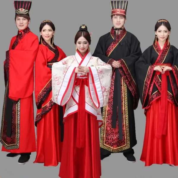 Couple Hanfu Women Set Perform Vestidos Tang Woman Cosplay Costume Man Traditional Chinese Clothing Ethnic Style Mens Hanfu Suit